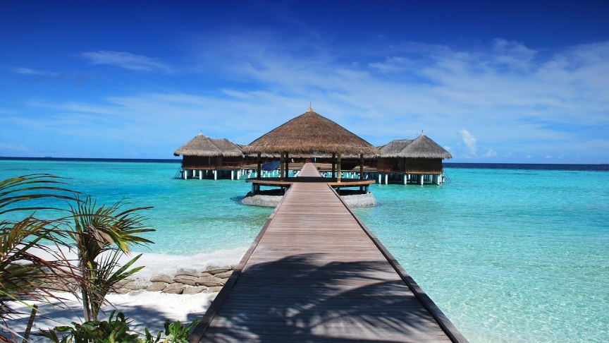 vacanza esotica, spiaggia generica