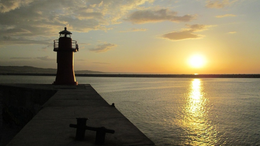 Tramonto ad Ancona